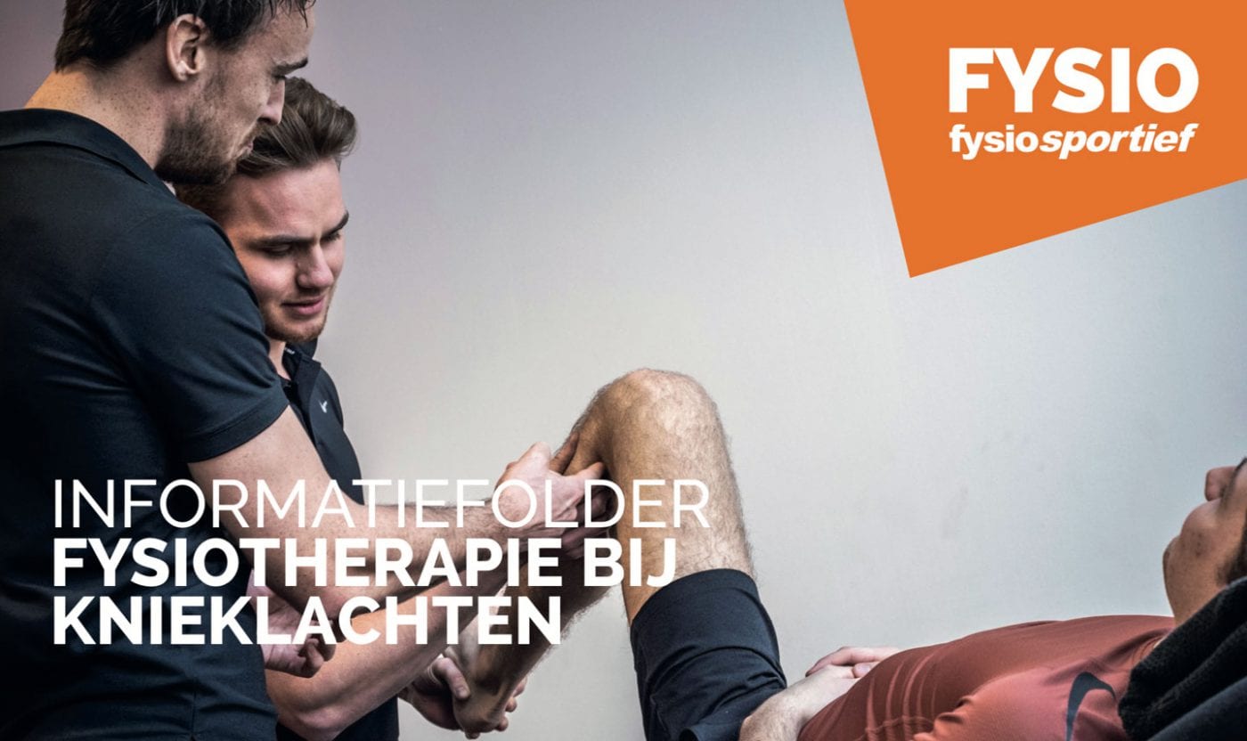 Informatiefolder Fysiotherapie Bij Knieklachten Fysiosportief