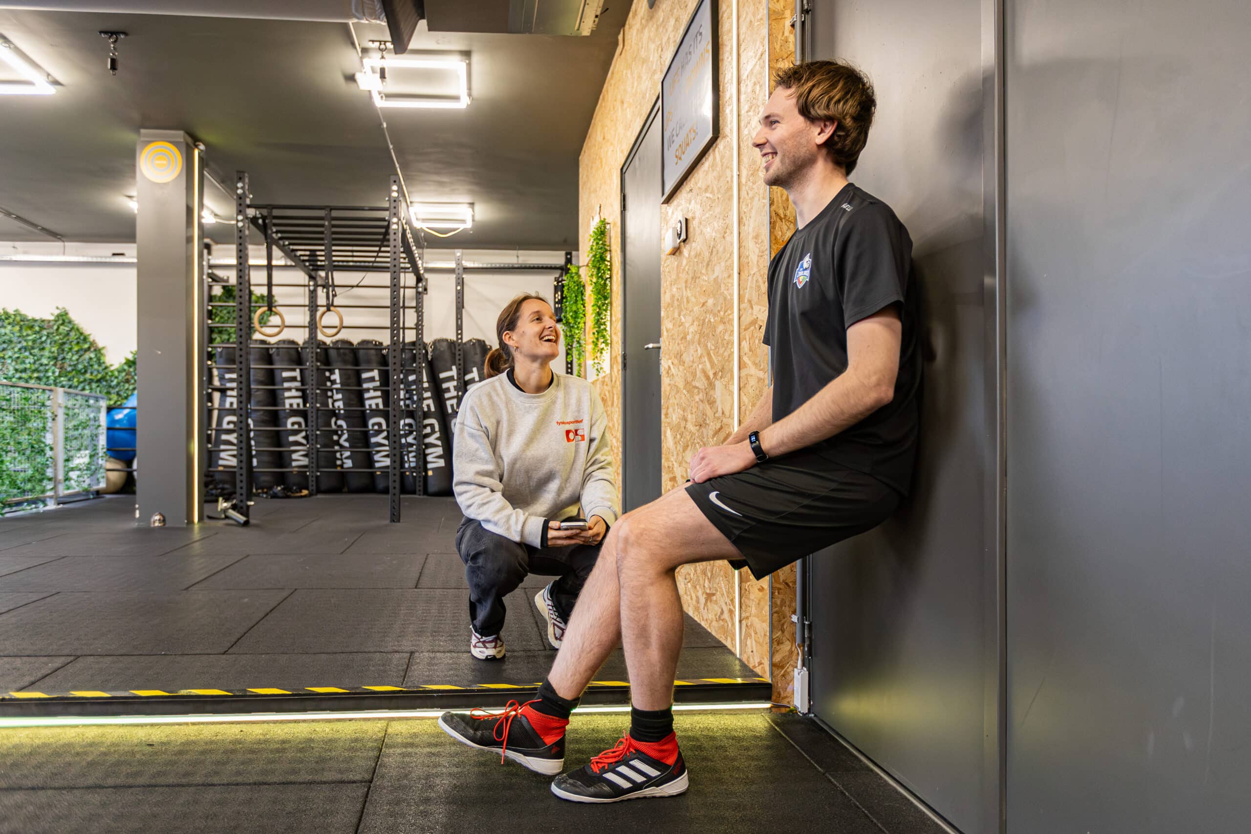 Oefenzaal van fysiotherapiepraktijk Akerkstraat 12 in Groningen Centrum